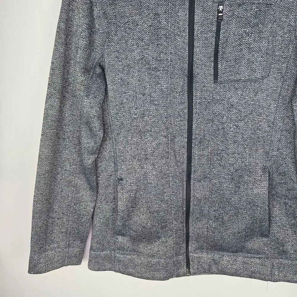 Marc New York Andrew Marc Women’s Gray Full Zip Fleece Lined Jacket Size Medium - Picture 4 of 12